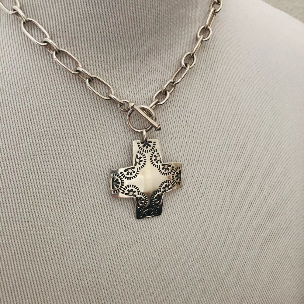 Virtuosity Cross Necklace